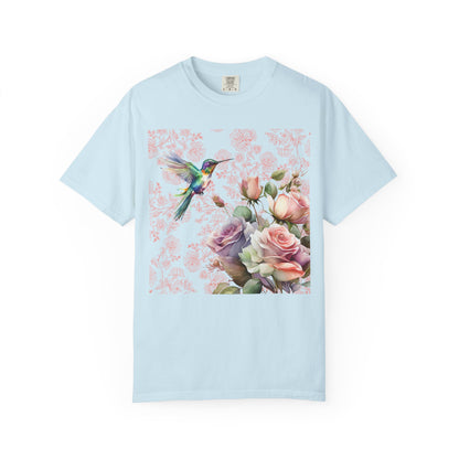 Hummingbird 1 Unisex Garment-Dyed T-shirt