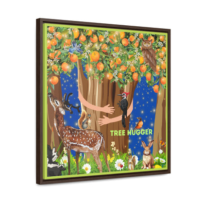 Tree Hugger Canvas Wall Art