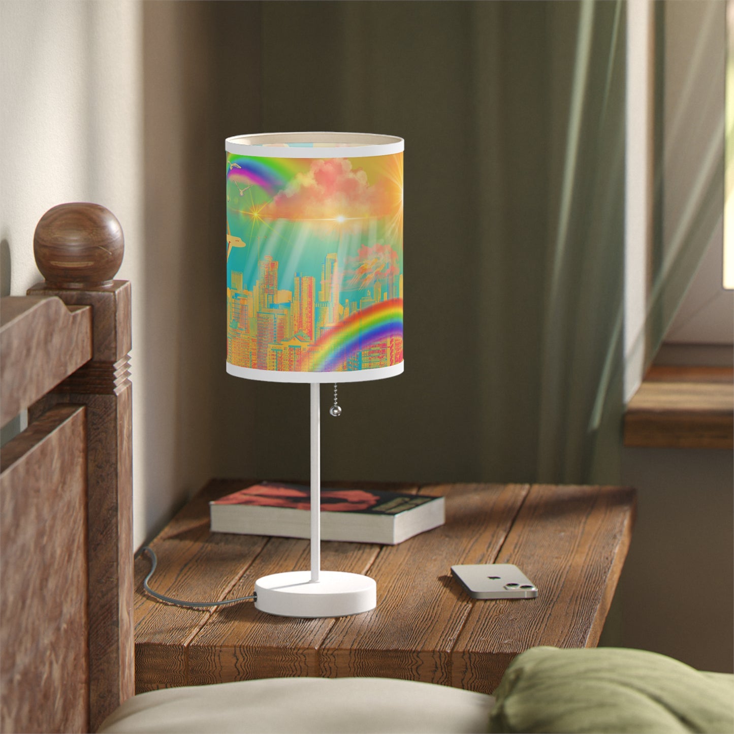 Rainbow Radiance Lamp on a Stand, US|CA plug