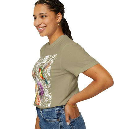 Hummingbird 2 Unisex Garment-Dyed T-shirt