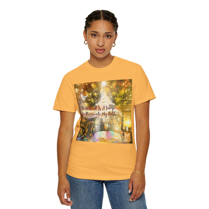 Your Word Unisex Garment-Dyed T-shirt