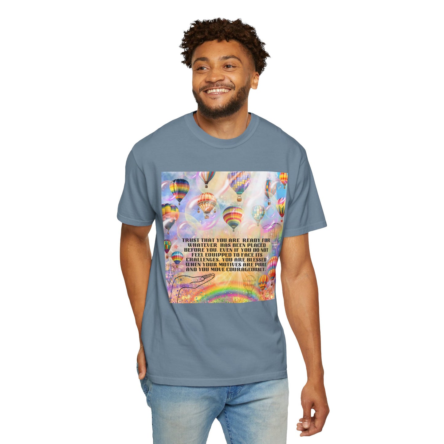 Trust That You Are Ready Unisex Garment-Dyed T-shirt