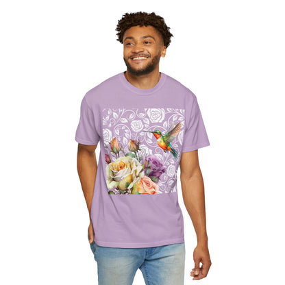 Hummingbird 2 Unisex Garment-Dyed T-shirt