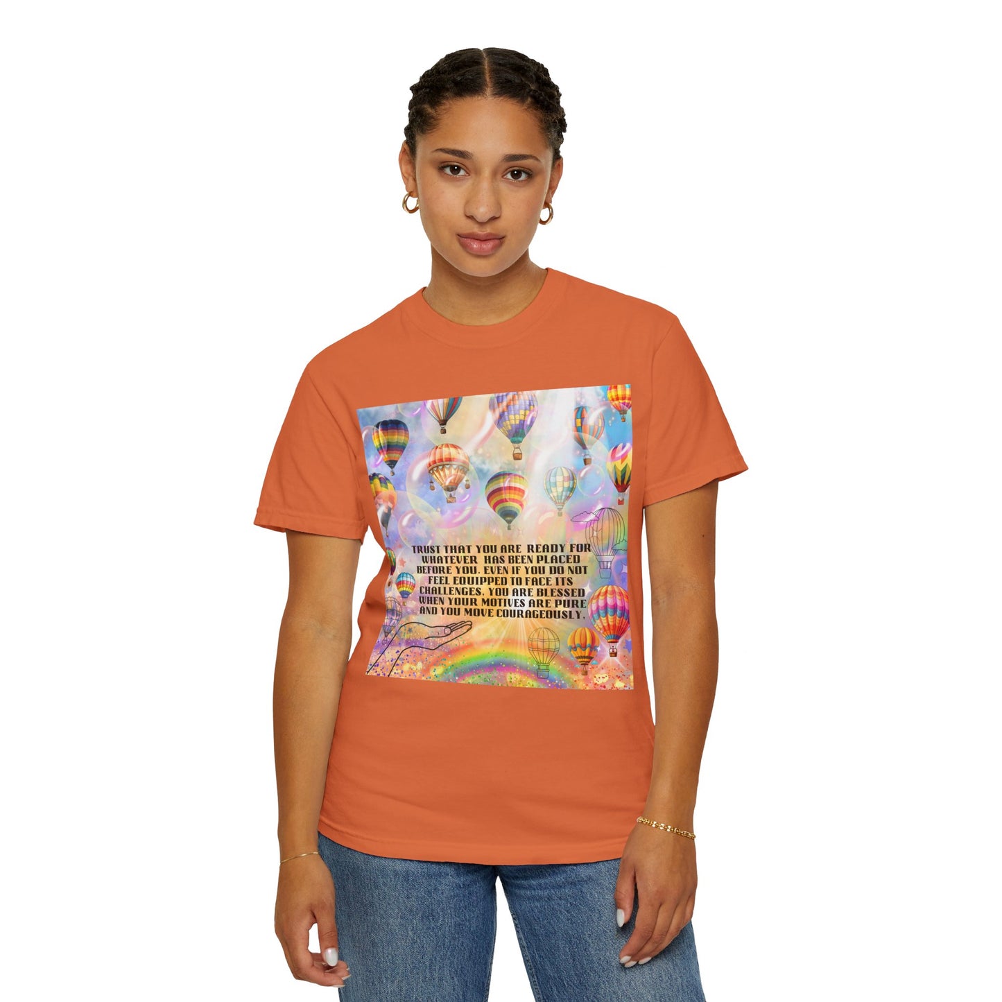 Trust That You Are Ready Unisex Garment-Dyed T-shirt