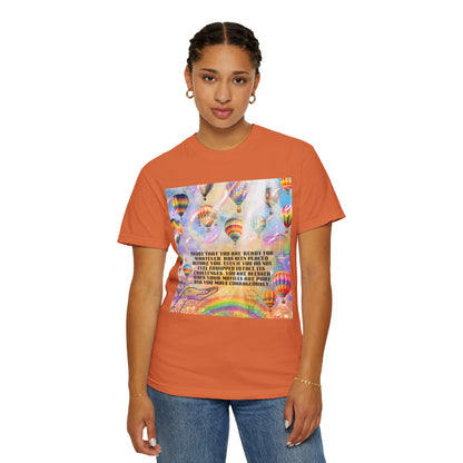 Trust That You Are Ready Unisex Garment-Dyed T-shirt