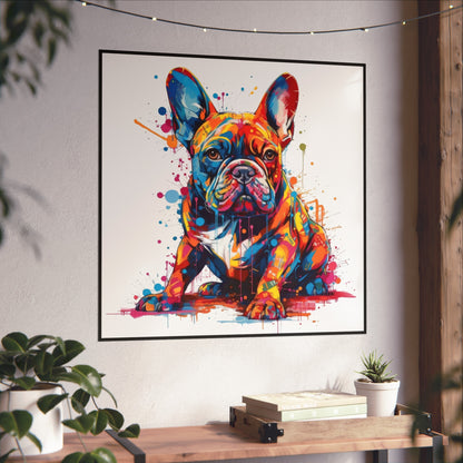 Frenchie In Color 4 Fine Art Posters