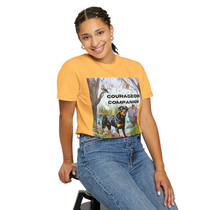 Courageous Companion Unisex Garment-Dyed T-shirt