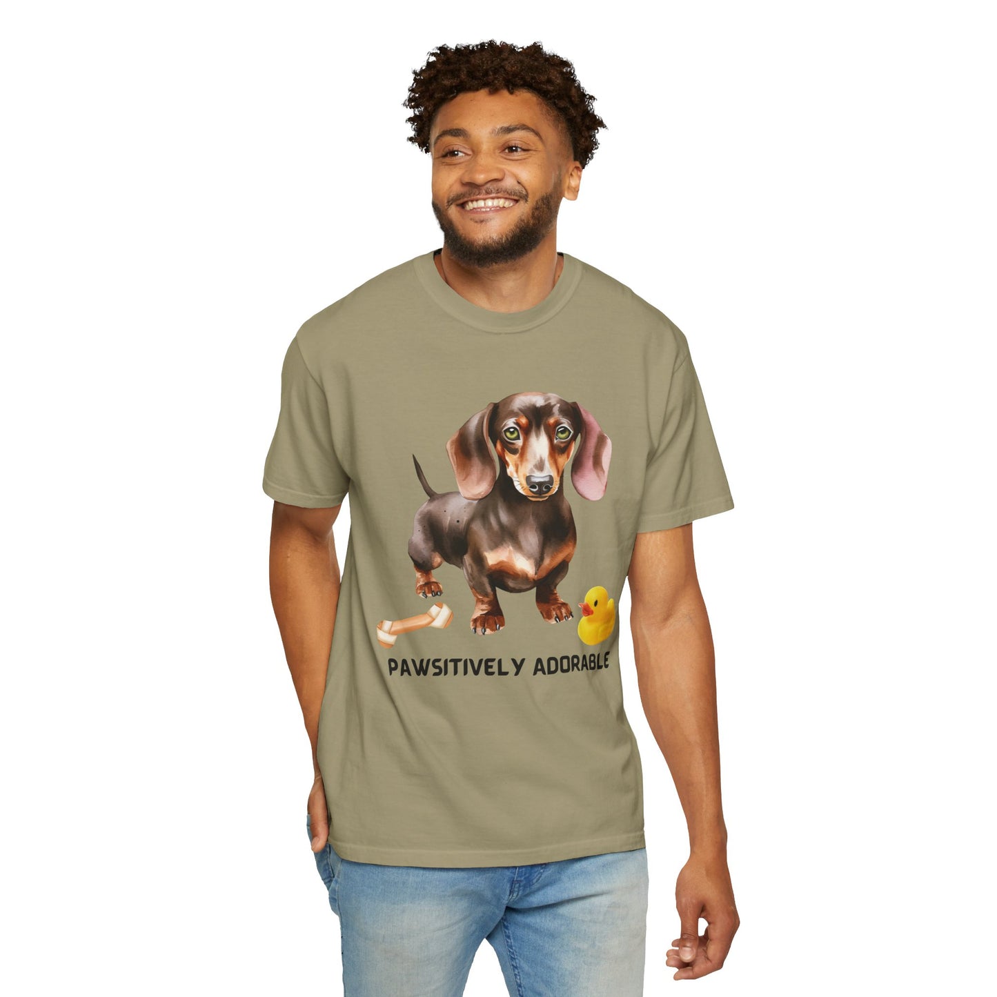 Pawsitively Adorable Unisex Garment-Dyed T-shirt