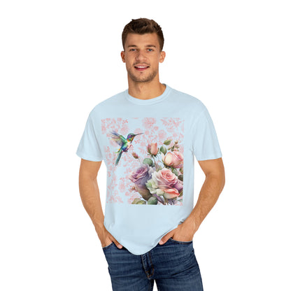 Hummingbird 1 Unisex Garment-Dyed T-shirt