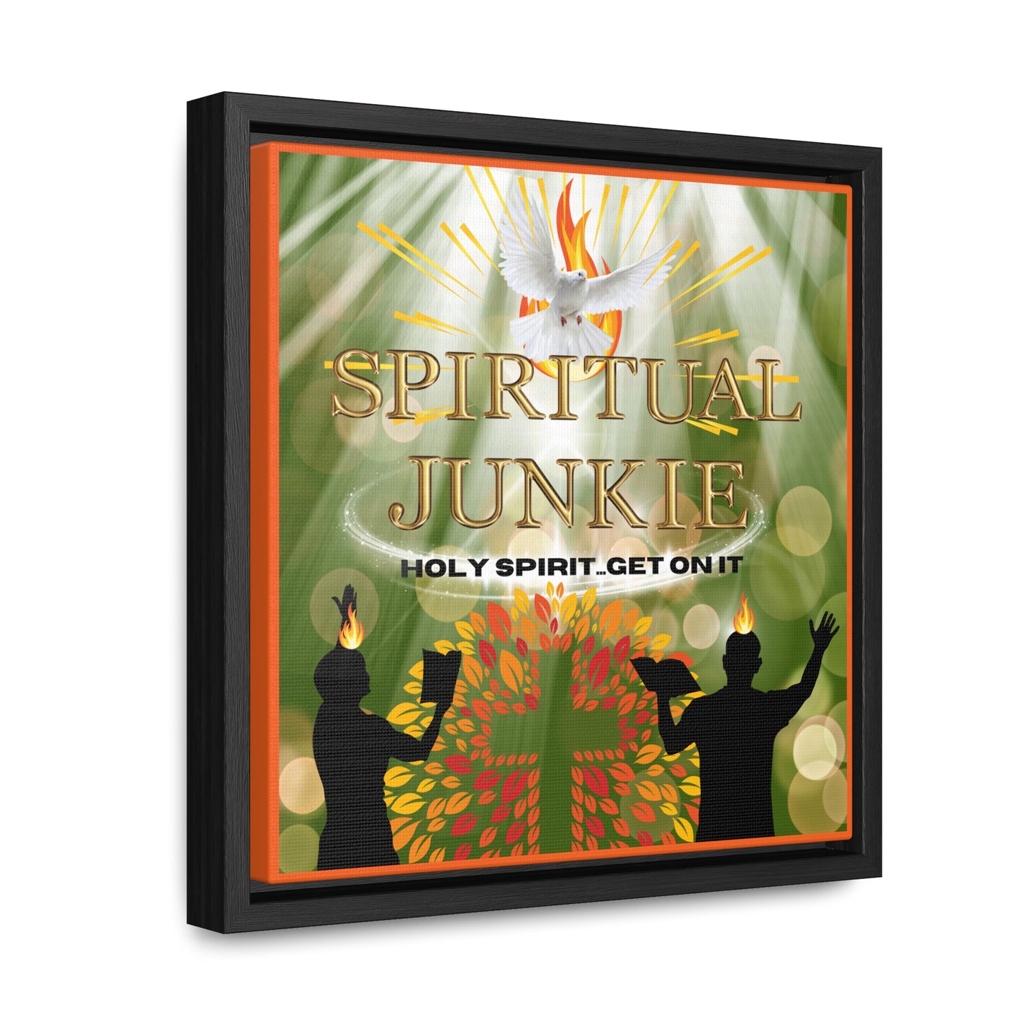 Spiritual Junkie Gallery Canvas Wraps, Square Frame