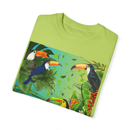 Toucans Unisex Garment-Dyed T-shirt