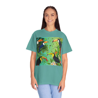 Toucans Unisex Garment-Dyed T-shirt