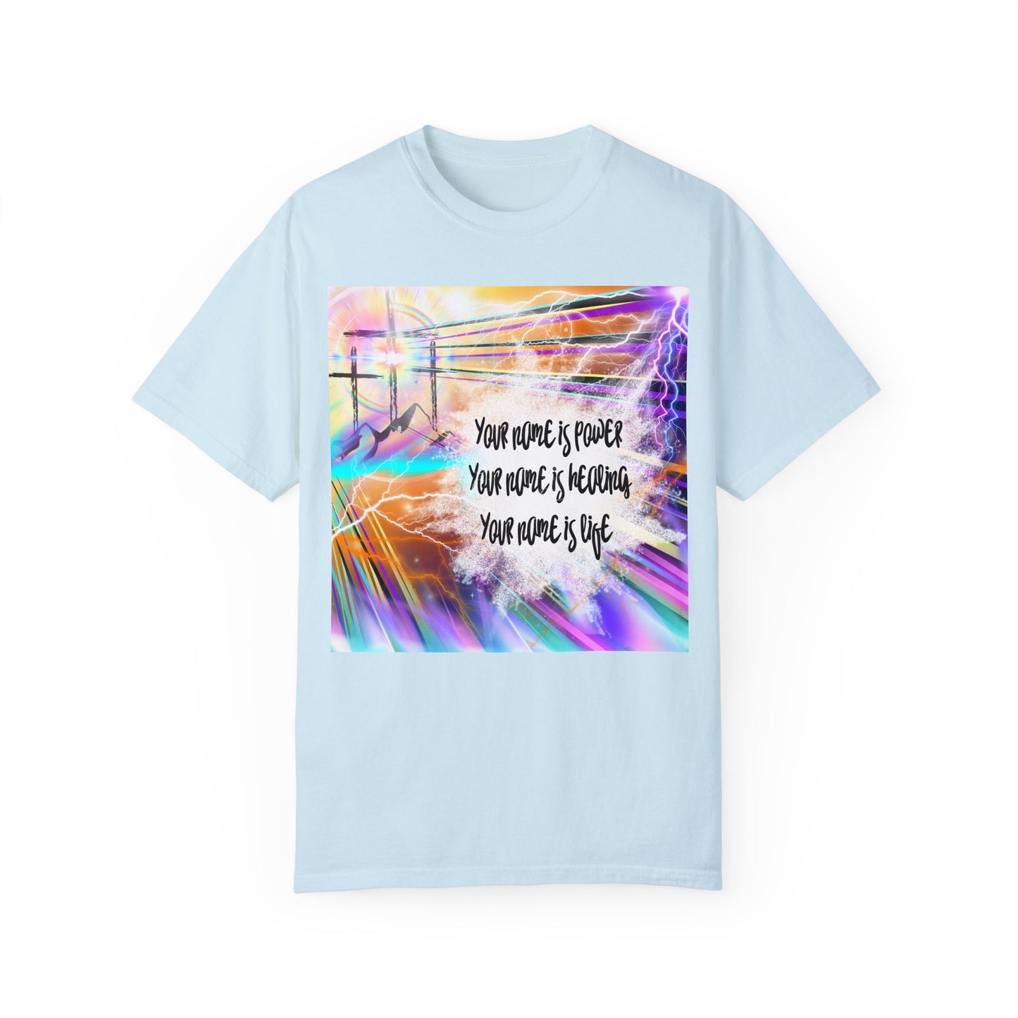 Your Name Unisex Garment-Dyed T-shirt