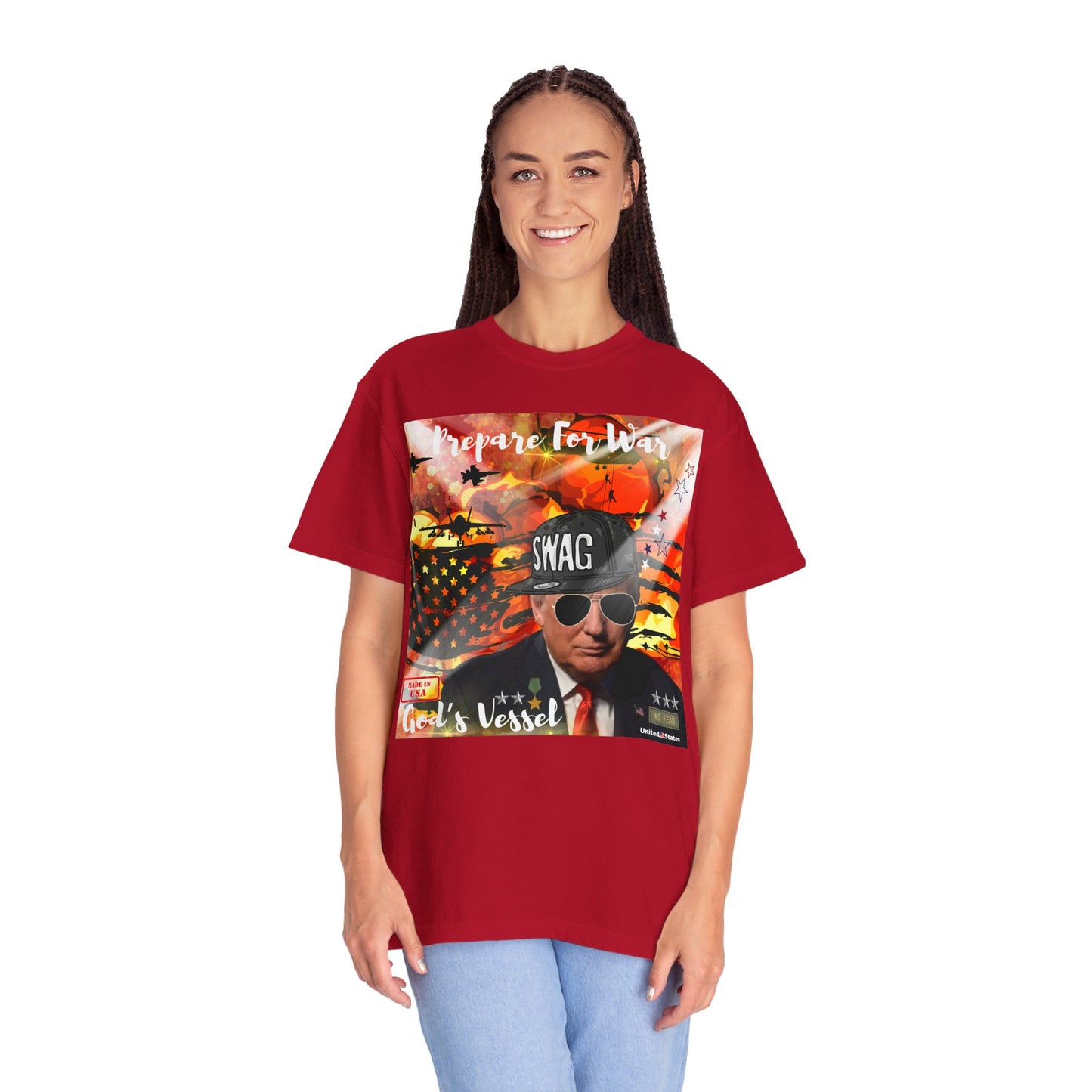 God's Vessel Unisex Garment-Dyed T-shirt