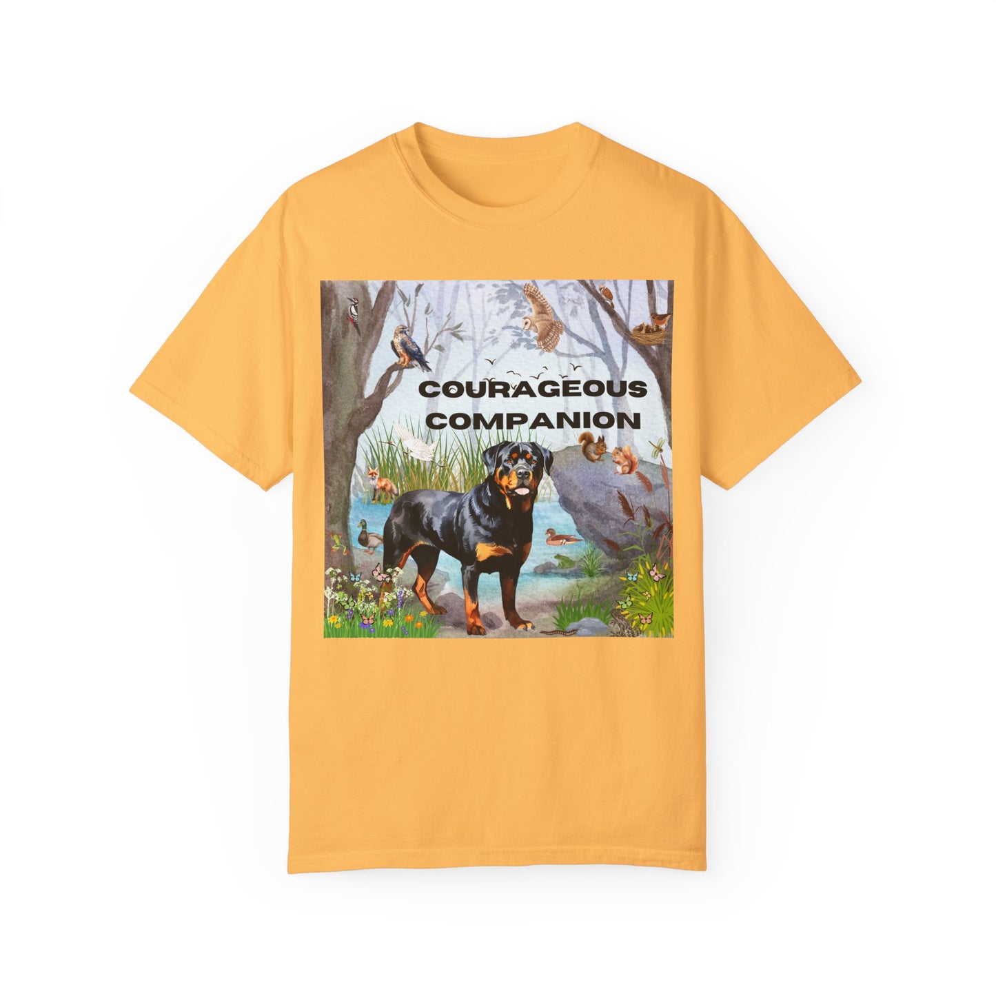 Courageous Companion Unisex Garment-Dyed T-shirt