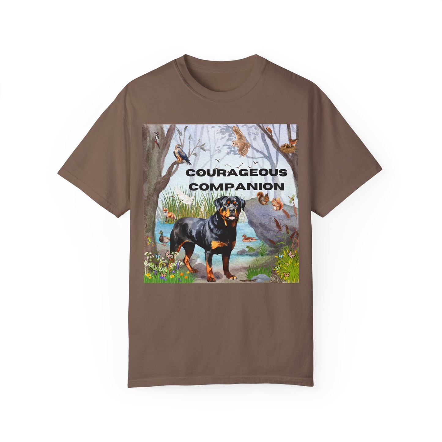 Courageous Companion Unisex Garment-Dyed T-shirt