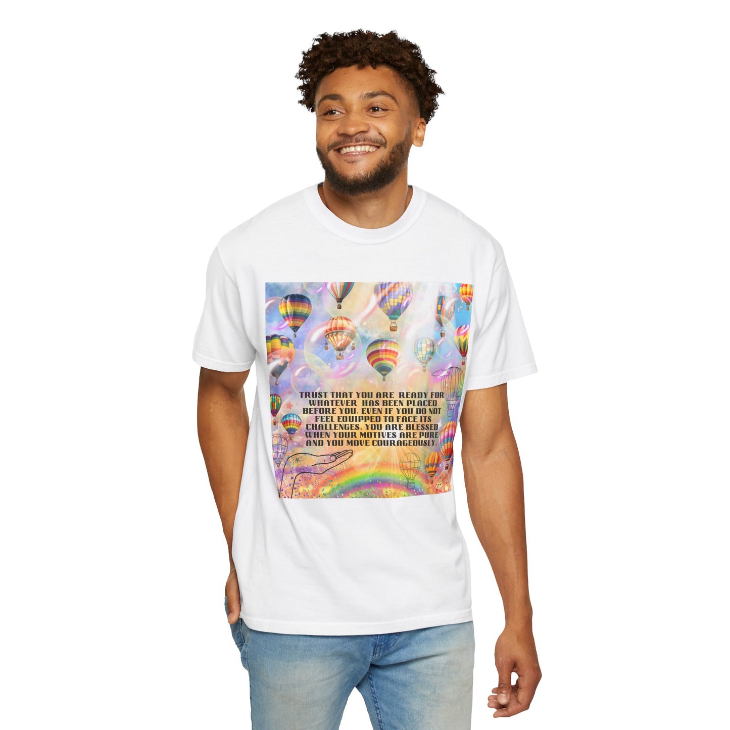 Trust That You Are Ready Unisex Garment-Dyed T-shirt