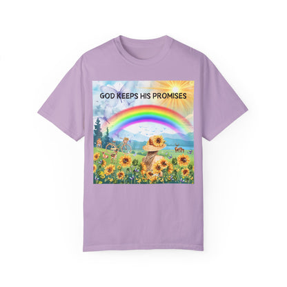 God Keeps His Promises Unisex Garment-Dyed T-shirt