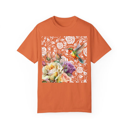 Hummingbird 2 Unisex Garment-Dyed T-shirt