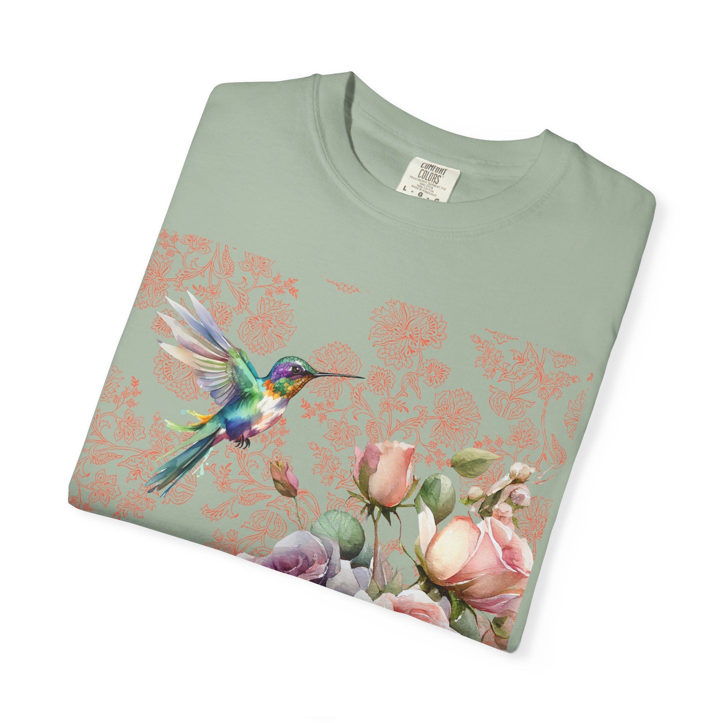 Hummingbird 1 Unisex Garment-Dyed T-shirt