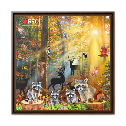 Take A Hike Gallery Canvas Wraps, Square Frame