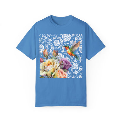 Hummingbird 2 Unisex Garment-Dyed T-shirt