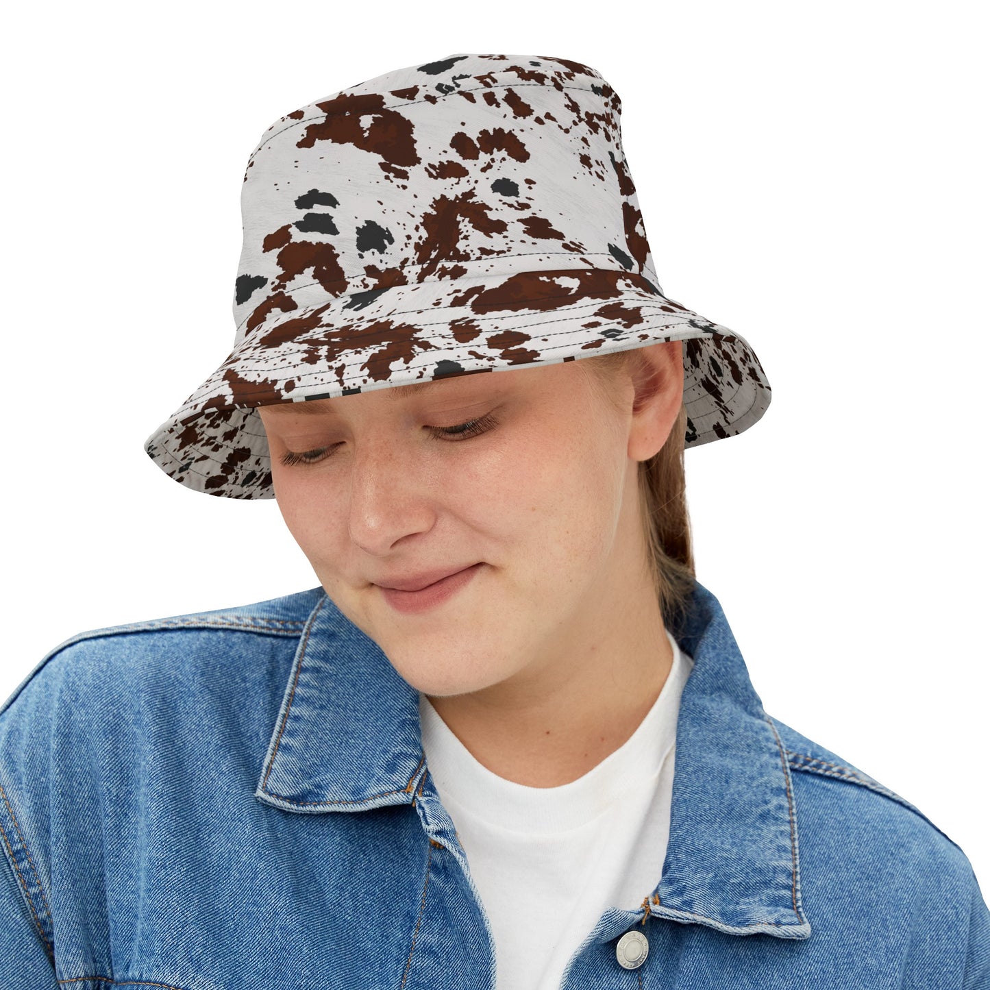 Bucket Hat (AOP) Cow 2