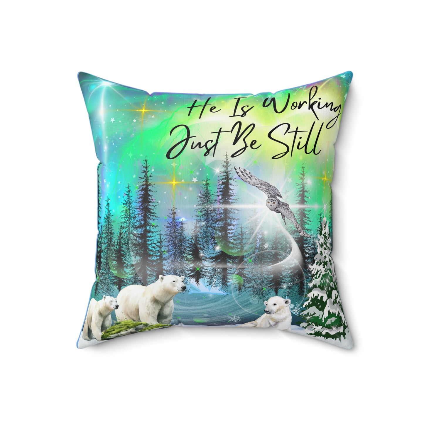 Polyester Square Pillow