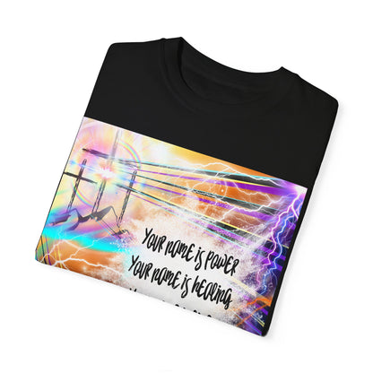 Your Name Unisex Garment-Dyed T-shirt