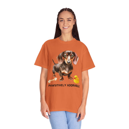 Pawsitively Adorable Unisex Garment-Dyed T-shirt