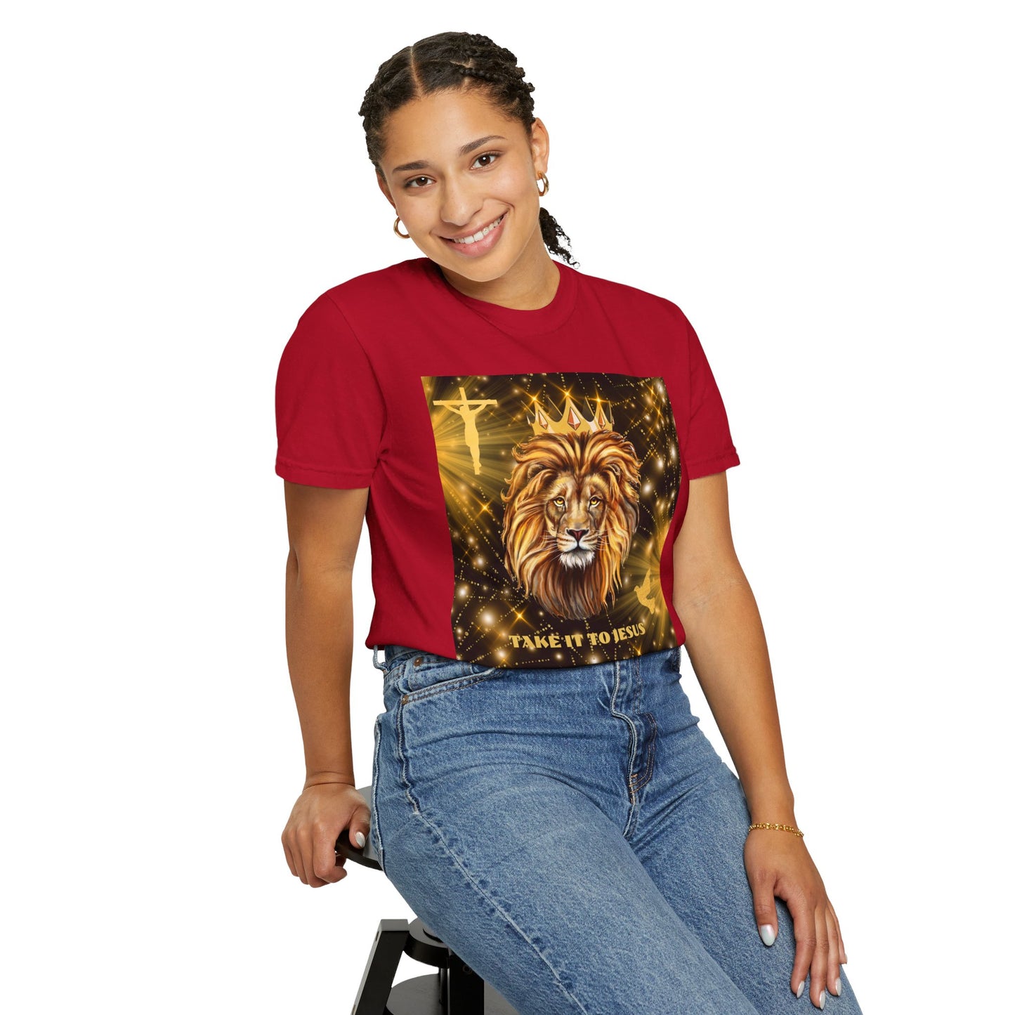 Take It To Jesus Unisex Garment-Dyed T-shirt