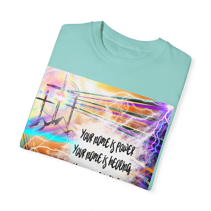 Your Name Unisex Garment-Dyed T-shirt