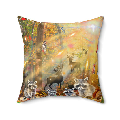 Take A Hike Spun Polyester Square Pillow