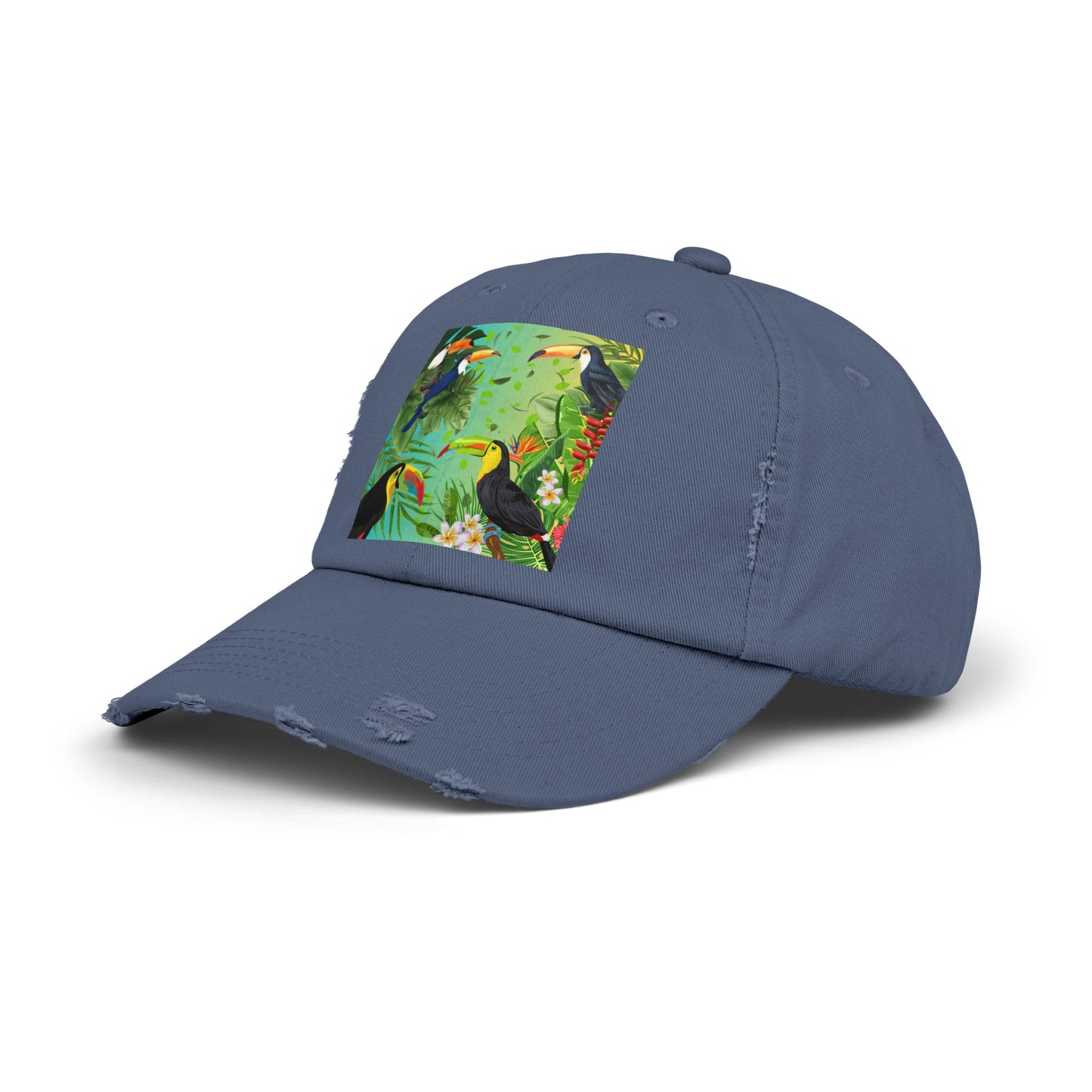 Toucans Unisex Distressed Cap