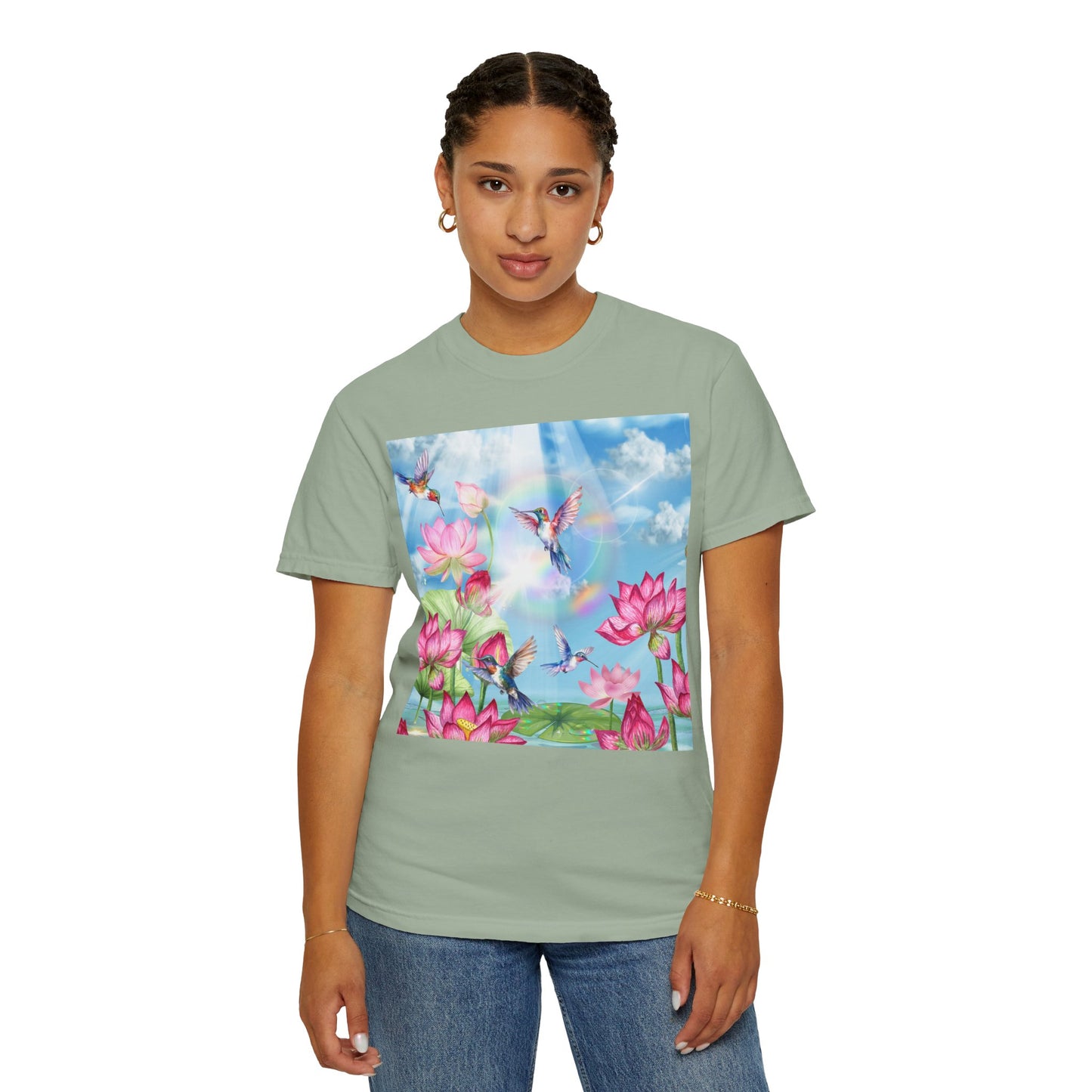 Sipping On Sunshine Unisex Garment-Dyed T-shirt