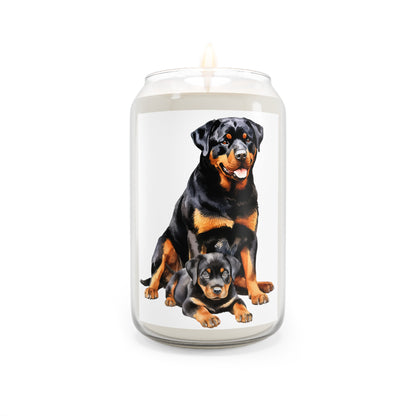 Rottweiler Scented Candle, 13.75oz