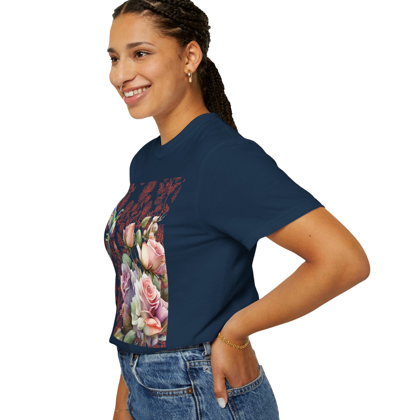 Hummingbird 1 Unisex Garment-Dyed T-shirt