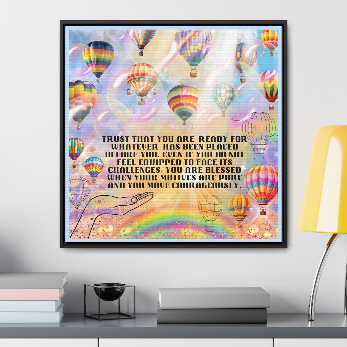 Trust that You Are Ready Canvas Wall Art