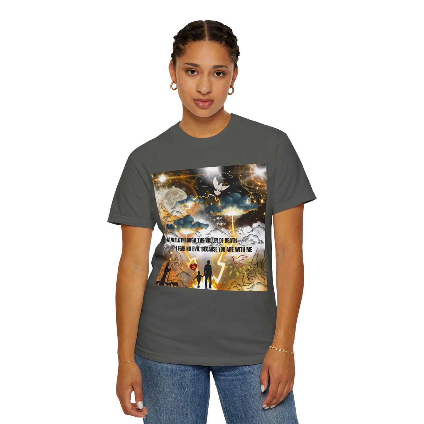 I Fear No Evil Unisex Garment-Dyed T-shirt