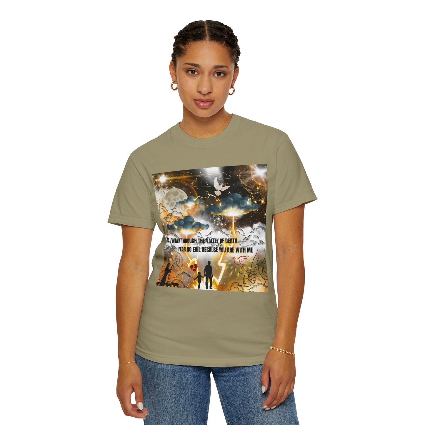 I Fear No Evil Unisex Garment-Dyed T-shirt