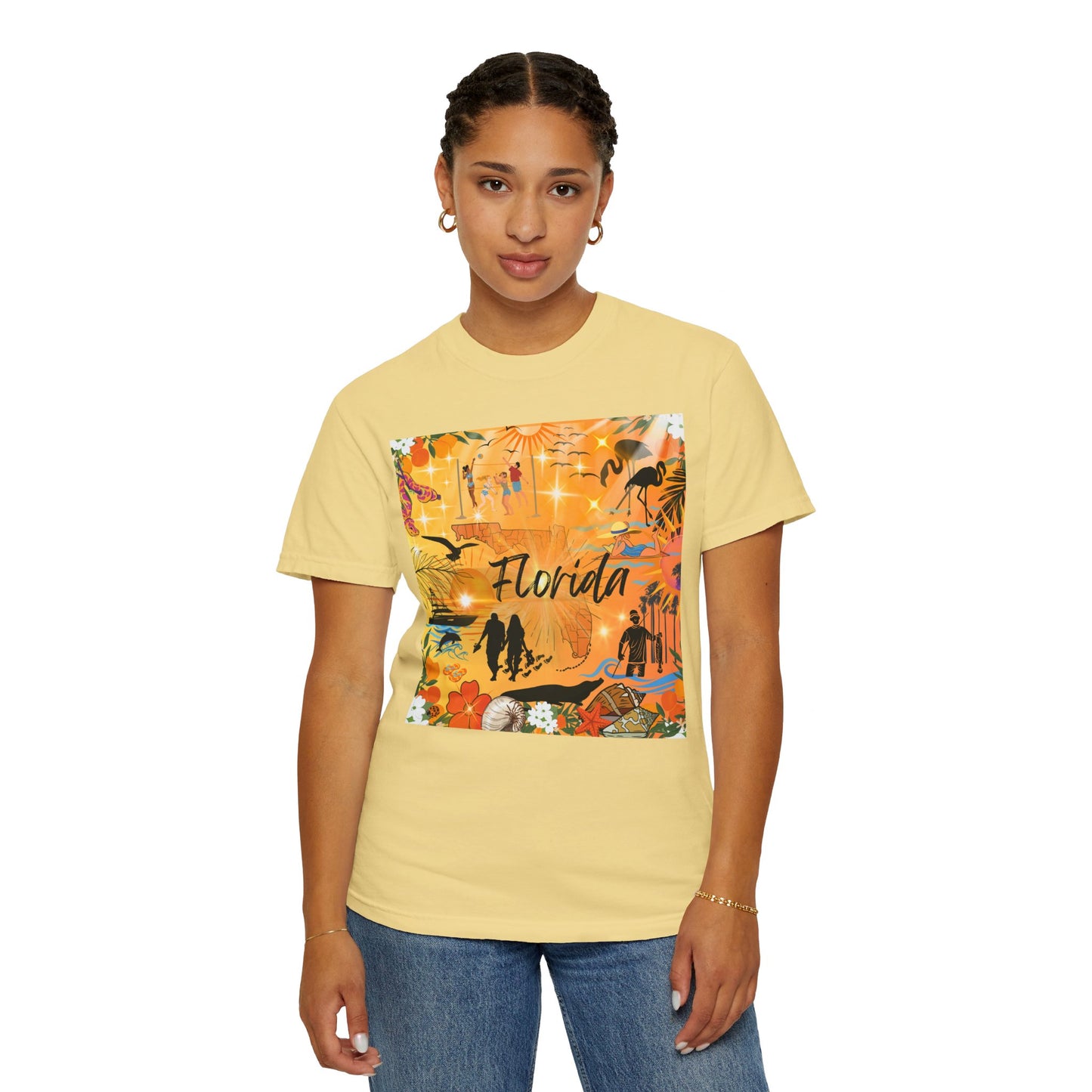 Florida Unisex Garment-Dyed T-shirt