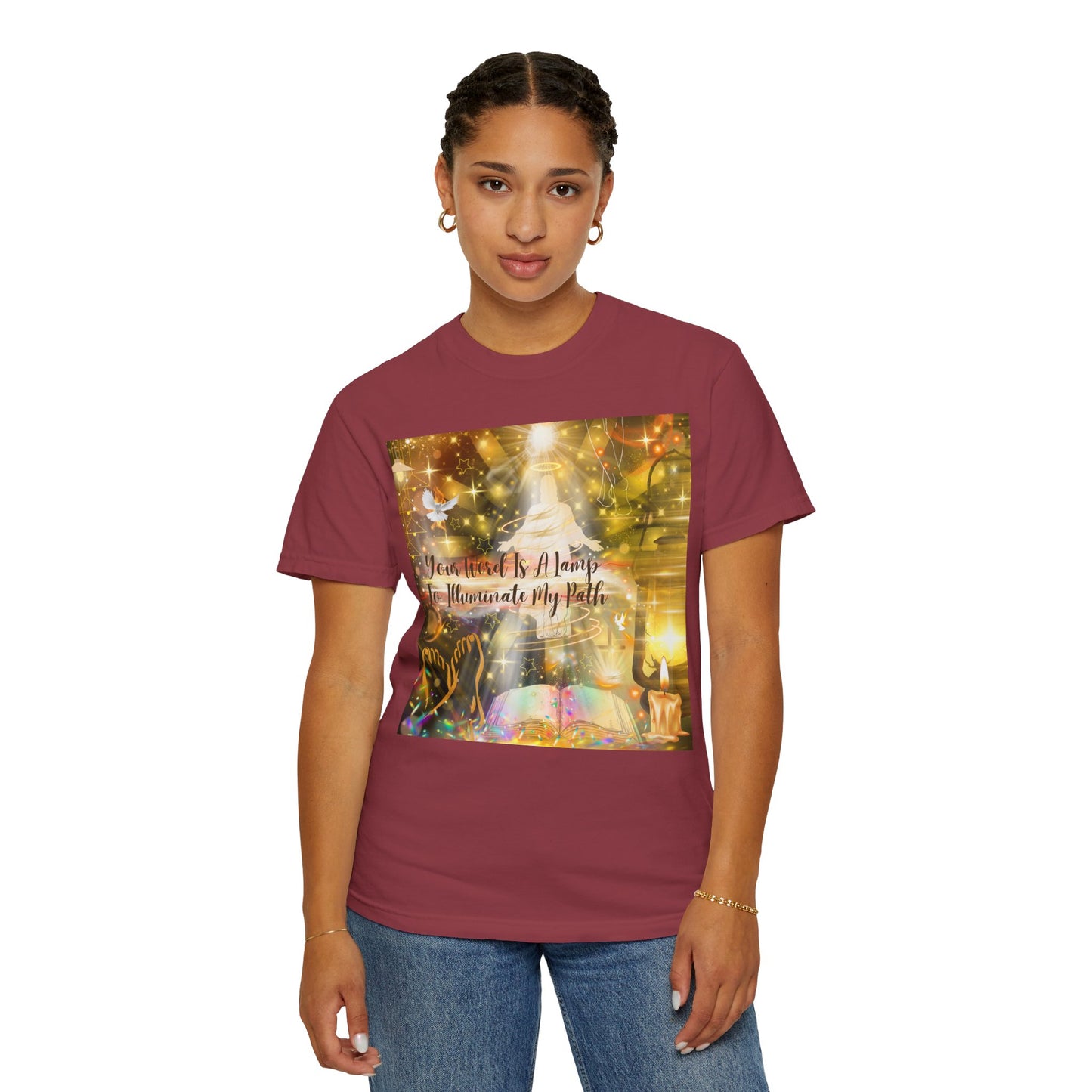 Your Word Unisex Garment-Dyed T-shirt