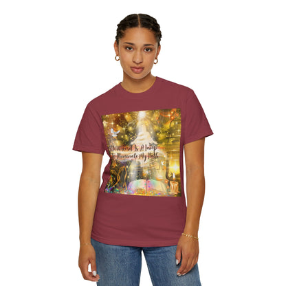 Your Word Unisex Garment-Dyed T-shirt