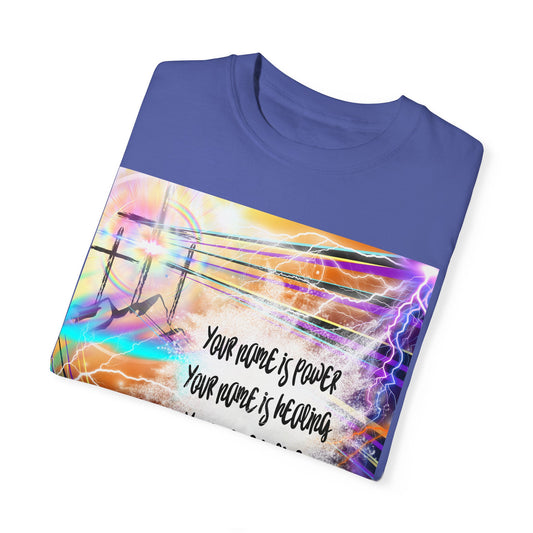 Your Name Unisex Garment-Dyed T-shirt