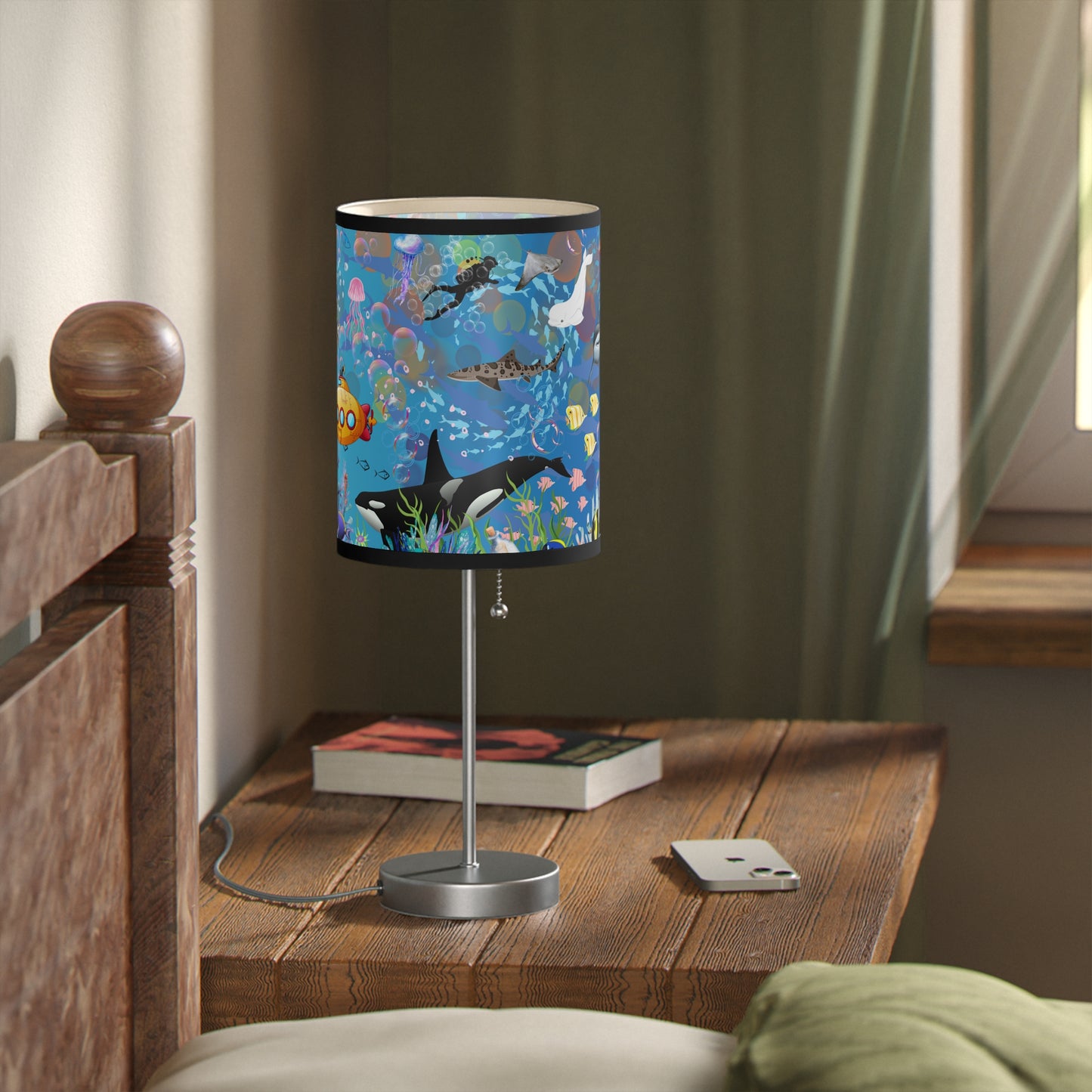 Ocean View Lamp on a Stand, US|CA plug