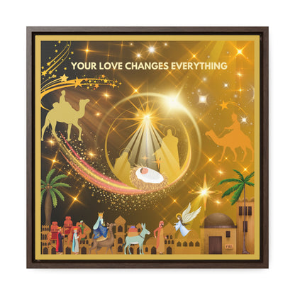 Your Love Changes Everything Canvas Wall Art