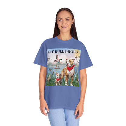 Pit Bull Proud Unisex Garment-Dyed T-shirt