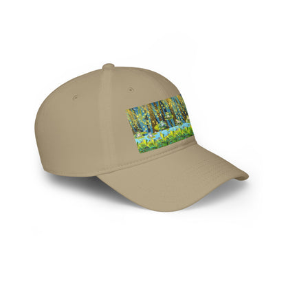 Frogs and Fireflies Low Profile Baseball Cap