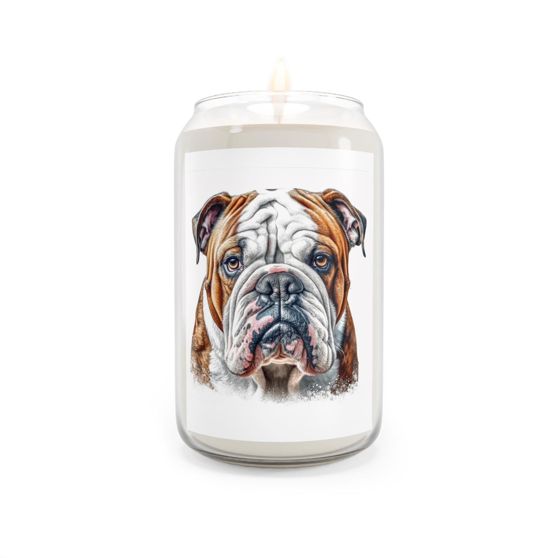 English Bulldog Scented Candle, 13.75oz