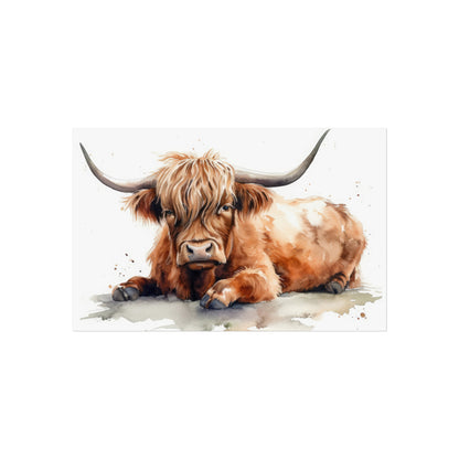 Highland Cow 2 Fine Art Posters